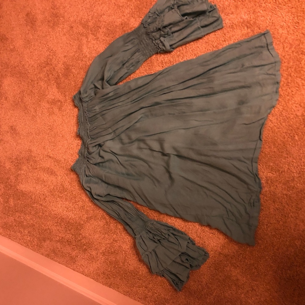 Womens off the shoulder shirt